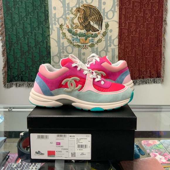 Chanel sneakers size 12